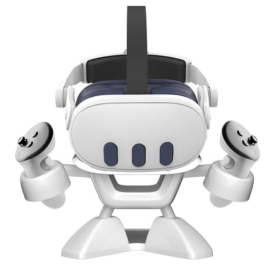 Robot Shape Stand for Quest 3/Quest2/Quest Pro (White)